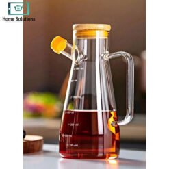 Glass Oil Bottle 1 Liter 10 oil 4 - Home Solutions