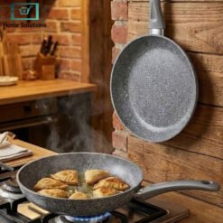 Alternative view of O.M.S Premium Granite Non-Stick Fry Pan Grey – Turkish Made