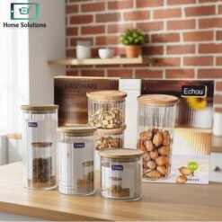 Alternative view of Glass Jars Set