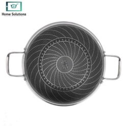 Honeycomb Laser Coated Non-Stick Wok 316 Stainless Steel 8 wok 3 - Home Solutions