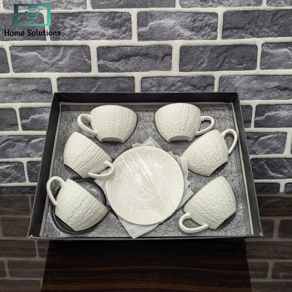 Premium Cup & Saucer Set 12 Pieces 5 Premium Cup & Saucer Set 12 Pieces - Image 3