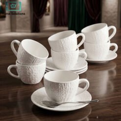 Premium cup & saucer set 12 pieces