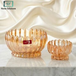 Premium crystal glass bowl set 7 pcs