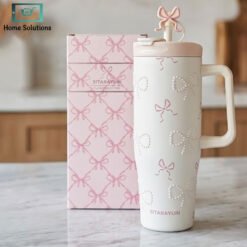 sitarayuri tumbler 1200ml with straw and handle