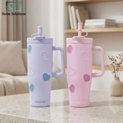 sitarayuri tumbler 1200ml with straw and handle