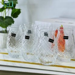 Pineapple Glass Set of 6 10 a - Home Solutions