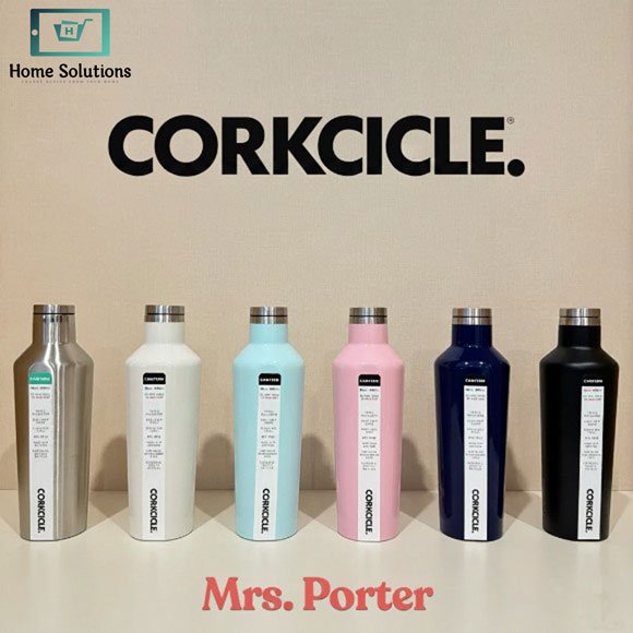 CORKCICLE Water Bottle Stainless Steel 16oz 2 CORKCICLE 16oz stainless steel insulated water bottle