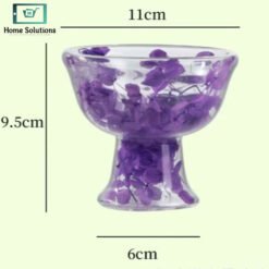 Double Walled Transparent Ice Cream Bowl 1-pcs 10 bowl 3 - Home Solutions