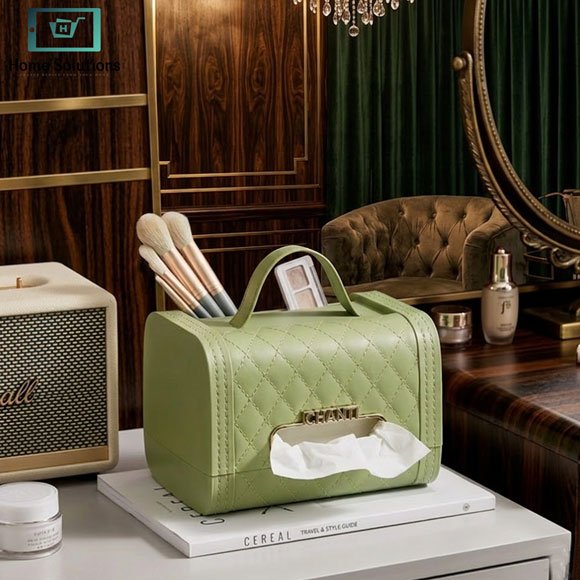 Elegant Handbag Shaped Tissue Box 2 Elegant handbag shaped tissue box