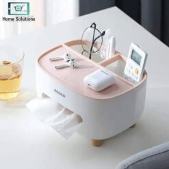 ECOCO Tissue Box Holder with Storage Container 8 box1 4 - Home Solutions