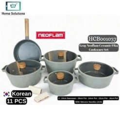 FIKA Neoflam Cookware Set 11 Piece Korean Made 4 dinner1 - Home Solutions