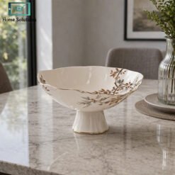 Angela ceramic fruit bowl floral design