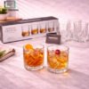 Danny Home Whisky Glass Set 2pcs 200ml 2 Danny Home whisky glass set 2pcs 200ml crystal design