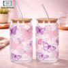 Danny Home 2pcs 500ml glass ice tea set with wooden lid and straw