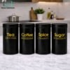 4pcs storage jar set with lids