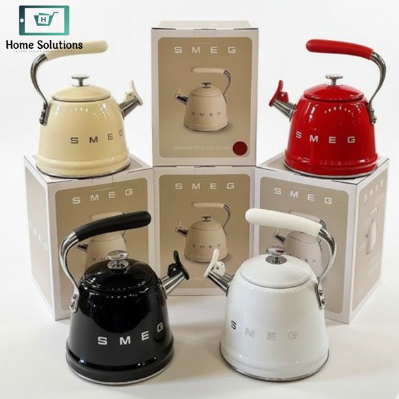 SMEG 50s Retro Style Stovetop Whistling Kettle 2.3L 2 SMEG 50s retro style stovetop whistling kettle