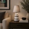 Danny Home Warm Table Lamp 31cm – Grey 2 Danny Home warm table lamp 31cm grey