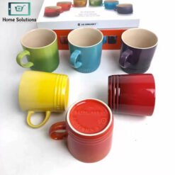 Le Creuset Mug Set of 6 Rainbow 8 mug 1 1 - Home Solutions