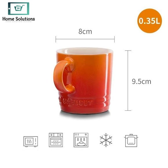 Le Creuset Mug Set of 6 Rainbow 4 Le Creuset Mug Set of 6 Rainbow - Image 3