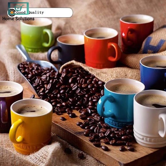 Le Creuset Mug Set of 6 Rainbow 5 Le Creuset Mug Set of 6 Rainbow - Image 4