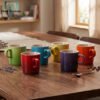 Le Creuset rainbow mug set of 6