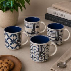 Danny Home Ceramic Mugs set 350ml