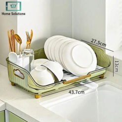 Acrylic Dish Drying Rack 8 rack5 1 - Home Solutions