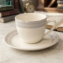 Elegant Cup & Saucer Set of 6 4 sau 1 - Home Solutions