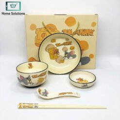 Tom and Jerry ceramic meal set 5 pcs