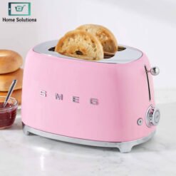 SMEG retro pink toaster machine 2 slice