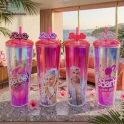 Barbie double wall tumbler 750ml
