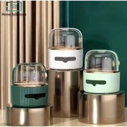 Luxury Tissue Box & Makeup Organizer with Acrylic Door 11 w3 - Home Solutions