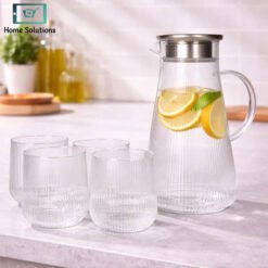 Danny Home 5 piece borosilicate glass water set