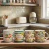 Luxury Printed Mug 1-Piece 1 Luxury printed mug stylish coffee and tea mug for modern kitchen and office use