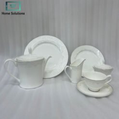 Elegant Porcelain Tea Set 24 Pieces 5 c3 - Home Solutions