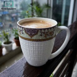 Elegant Bone China Mug Set 6pcs - Royal Heritage 5 cup 2 - Home Solutions