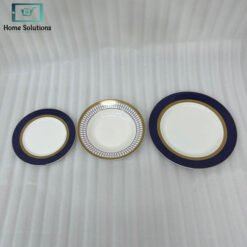 Premium Super Bone China Plate Set 18 Piece 5 d plate 1 - Home Solutions