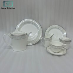 Elegant Porcelain Tea Set 24 Pieces 5 d4 - Home Solutions