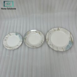 Premium Super Bone China Plate Set 18 Piece 5 e plate - Home Solutions