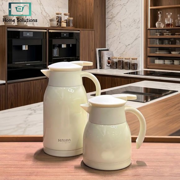 Sensan Original Stainless Steel Tea & Coffee Flask 2 Sensan original stainless steel tea and coffee flask in 750ml and 1000ml vacuum insulated design