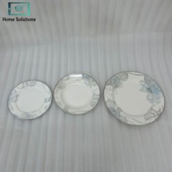 Premium Super Bone China Plate Set 18 Piece 4 h plate - Home Solutions
