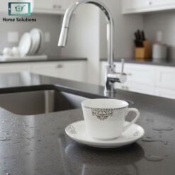 Elegant Cup & Saucer Set 12-Piece 6 h5 - Home Solutions