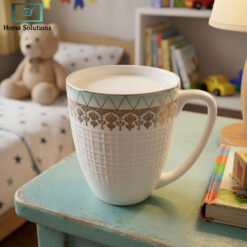 Elegant Bone China Mug Set 6pcs 5 mug14 - Home Solutions