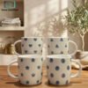 Luxury Printed Ceramic Mug 1-Piece 1 Luxury printed ceramic mug stylish coffee and tea mug for modern kitchen and office use
