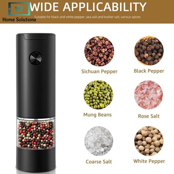 Electric Salt & Pepper Grinder Battery Operated 4 Electric Salt & Pepper Grinder Battery Operated - Image 3