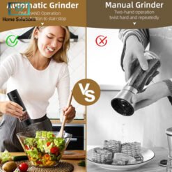 Electric Salt & Pepper Grinder Battery Operated 12 paper4 - Home Solutions