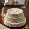 Super Bone China Plate Set 18 2 Super Bone China Plate Set 18 Pcs Luxury Dining Dinnerware Set