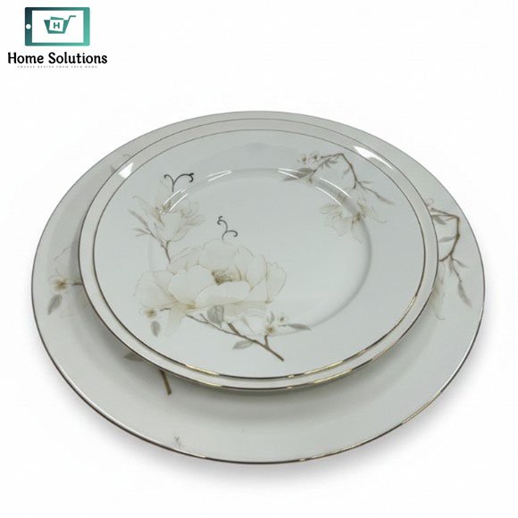 Super Bone China Plate Set 18 4 Super Bone China Plate Set 18 - Image 2