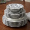 Super Bone China Plate Set 18 2 Super Bone China Plate Set 18 Pcs Luxury Dining Dinnerware Set