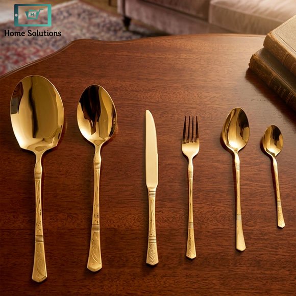 Luxury Stainless Steel Cutlery Set 36 Pieces 3 Luxury stainless steel cutlery set 36 pieces